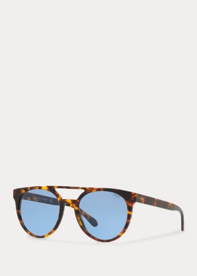 Gafas De Sol Polo Ralph Lauren Hombre Azules / Leopardo - Keyhole-Bridge - ZYVGO9026